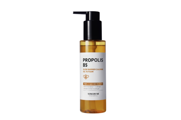 Propolis B5 Glow Barrier Calming Oil to Foam